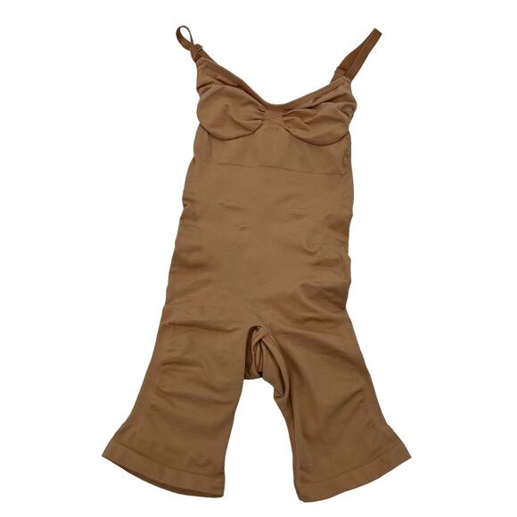 SKIMS Seamless Sculpt Mid Thigh Bodysuit Sienna Shaping Compression XXS/XS NEW - Picture 4 of 9